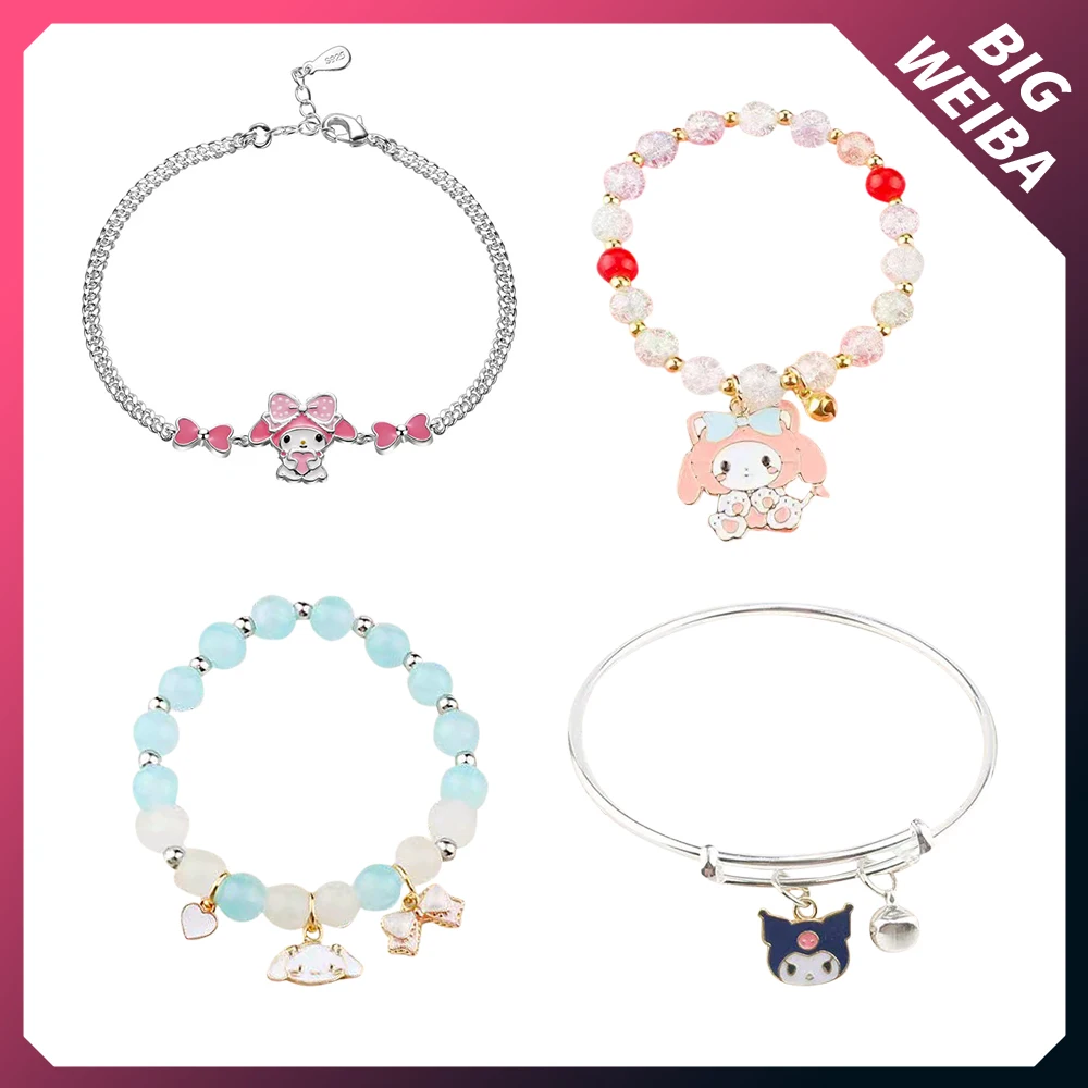 2Pcs Cartoon Bracelet Bangles Kuromi Hello Kitty Mymelody Cinnamoroll Couple Friend Jewelry Anniversary Birthday Gifts
2Pcs Cartoon Bracelet Bangles Kuromi Hello Kitty Mymelody Cinnamoroll Couple Friend Jewelry Anniversary Birthday Gifts