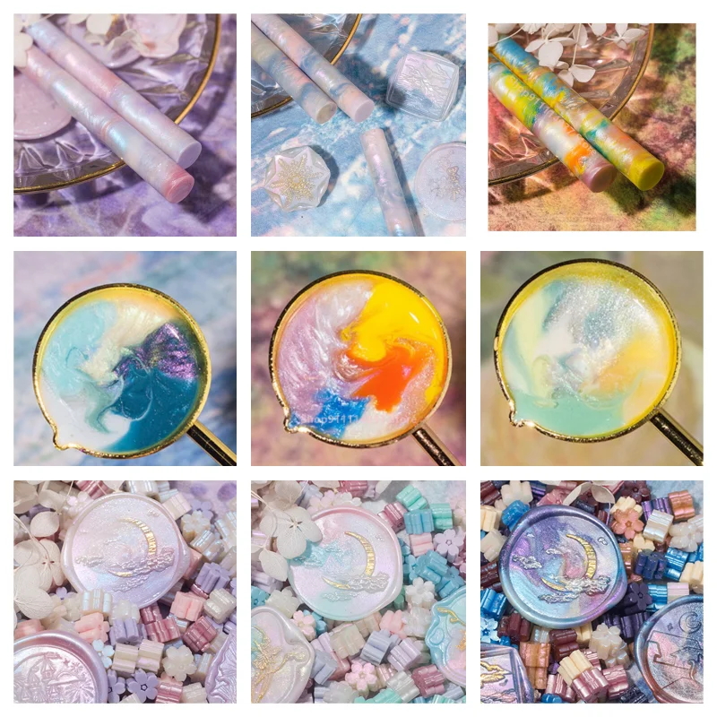 Mixed Color Glitter Sakura Wax Seal Stamp Wax Stick Beads DIY Envelope Wedding Invitation Ancient Seal Wax Stamp Making Tools 
Mixed Color Glitter Sakura Wax Seal Stamp Wax Stick Beads DIY Envelope Wedding Invitation Ancient Seal Wax Stamp Making Tools