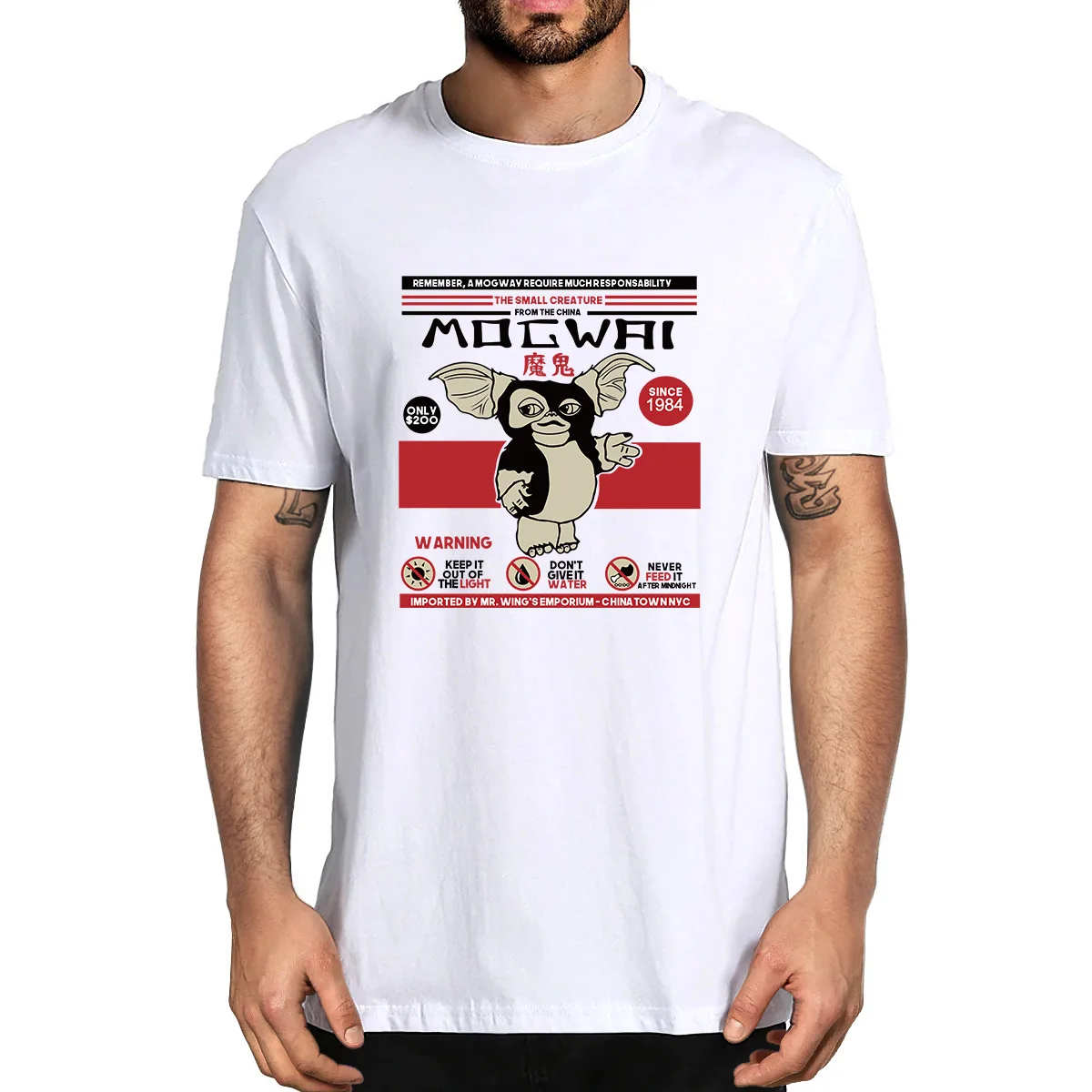 Unisex 100% Cotton Your Pet Mogwai Gremlins Summer Men's Novelty T-Shirt Awesome Gizmo 80s Movie Mogwai Monster Sci Fi Women Tee
Unisex 100% Cotton Your Pet Mogwai Gremlins Summer Men's Novelty T-Shirt Awesome Gizmo 80s Movie Mogwai Monster Sci Fi Women Tee
