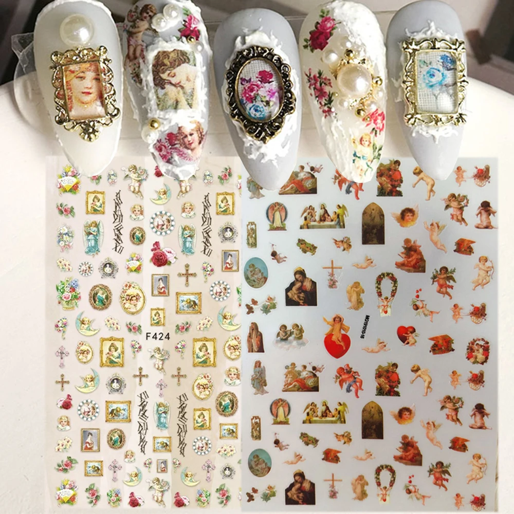 1Sheet Baroque Angel Frame Nail Sticker 3D Self-Adhered Gold Framework Slider Retro Decals Design for Manicure Decoration*HS8-1D
1Sheet Baroque Angel Frame Nail Sticker 3D Self-Adhered Gold Framework Slider Retro Decals Design for Manicure Decoration*HS8-1D