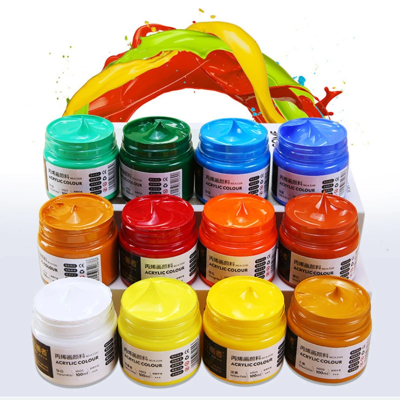 Acrylic Paint 100ML Special 3D Creation for Texture Painting Waterproof Sunscreen and Colorfast Graffiti
Acrylic Paint 100ML Special 3D Creation for Texture Painting Waterproof Sunscreen and Colorfast Graffiti