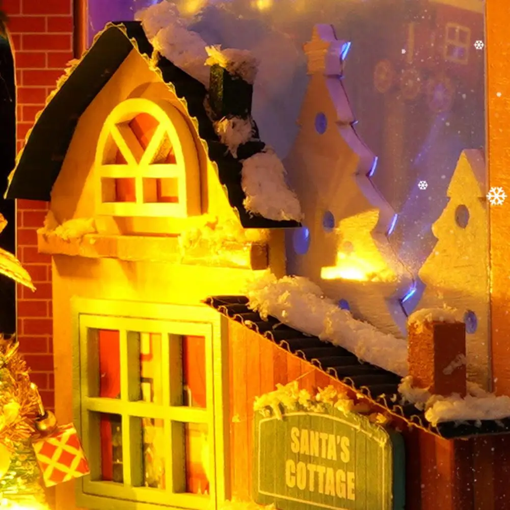 Diy Christmas Cottage Kit Christmas Ornaments Wooden Set Diy Christmas Book Nook Kit Led Lights Ornaments Furniture Decor Model
Diy Christmas Cottage Kit Christmas Ornaments Wooden Set Diy Christmas Book Nook Kit Led Lights Ornaments Furniture Decor Model
