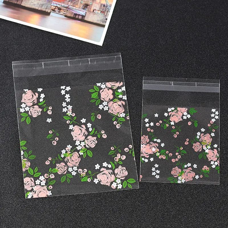 100pcs/lot Transparent Self Adhesive Bags Rose Flower Bags for DIY Wedding Packing Candy Cookie Gift Bag Storage Wrapping Bags
100pcs/lot Transparent Self Adhesive Bags Rose Flower Bags for DIY Wedding Packing Candy Cookie Gift Bag Storage Wrapping Bags
