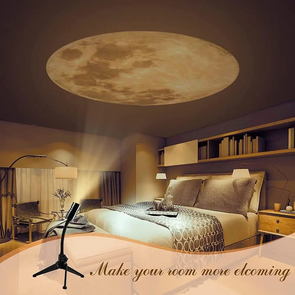 Led Moon Lamp Kids Night Light 3 Colors 360 Degree Adjustable Angle Galaxy Starry Sky Projector Light
Led Moon Lamp Kids Night Light 3 Colors 360 Degree Adjustable Angle Galaxy Starry Sky Projector Light