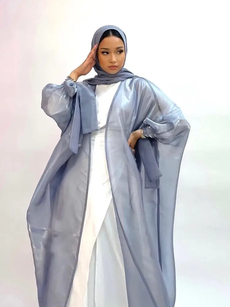 Ramadan Eid Mubarak Kaftans For Women Robe Kimono Femme Musulmane Satin Maxi Abaya Dubai Turkey Islam Arabic Muslim Dress Caftan
Ramadan Eid Mubarak Kaftans For Women Robe Kimono Femme Musulmane Satin Maxi Abaya Dubai Turkey Islam Arabic Muslim Dress Caftan
