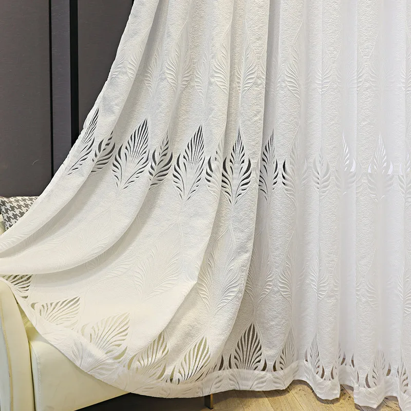 Curtains for Living Room Dining Bedroom Nordic Modern Minimalist Hollow Leaf Balcony Windows Door Kitchen Embroidery Jacquard
Curtains for Living Room Dining Bedroom Nordic Modern Minimalist Hollow Leaf Balcony Windows Door Kitchen Embroidery Jacquard