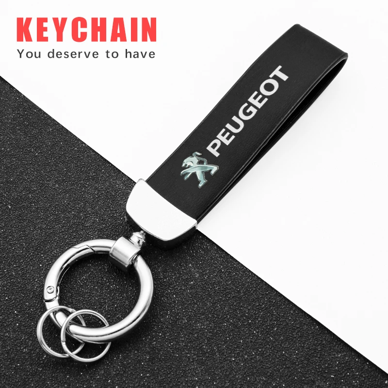 Car Badge Styling Leather Keychain Metal keyRing Accessories For Peugeot 206 207 208 307 308 407 508 2008 3008 5008 107 108 306
Car Badge Styling Leather Keychain Metal keyRing Accessories For Peugeot 206 207 208 307 308 407 508 2008 3008 5008 107 108 306