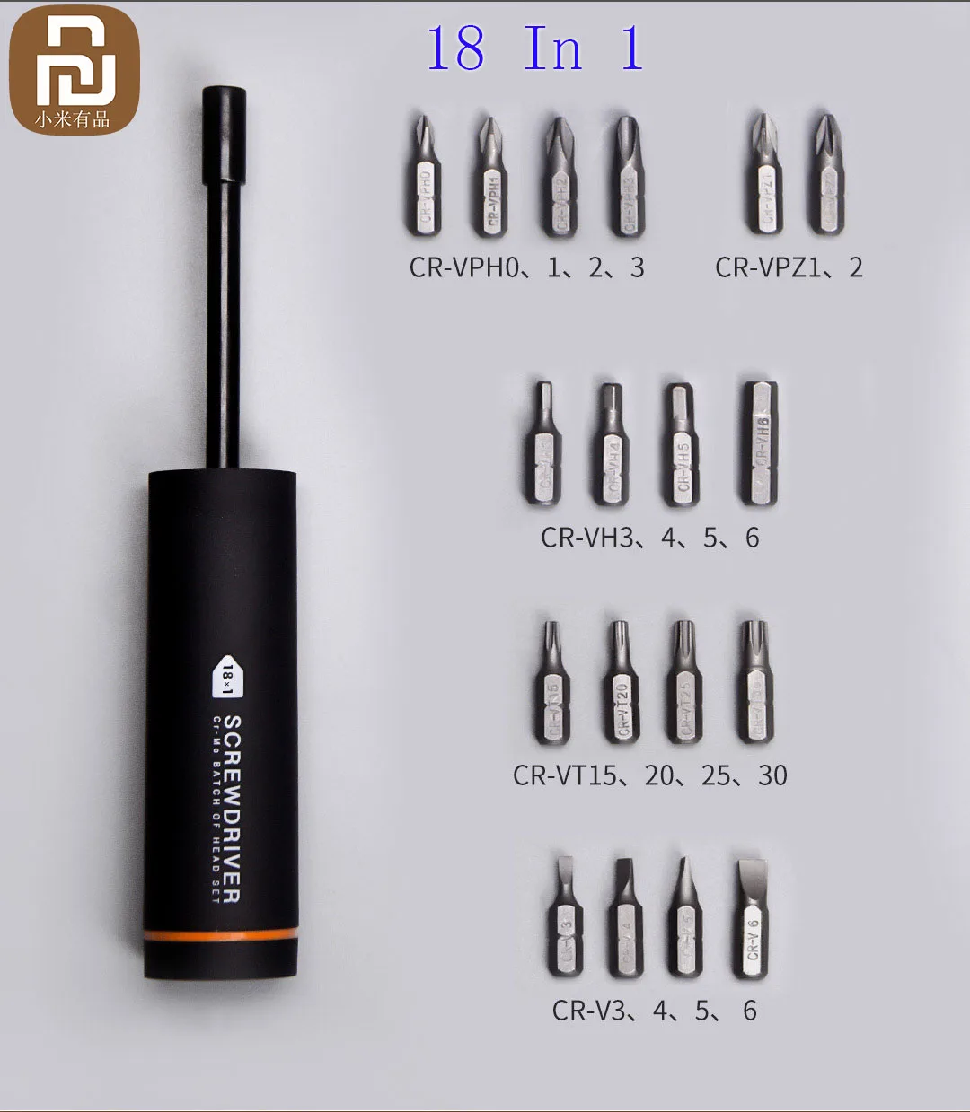 Xiaomi Youpin Jiuxun Screwdriver 18 in 1 Screwdriver Mijia High Precision Bite Cartridges Screwdriver Repair Tools
Xiaomi Youpin Jiuxun Screwdriver 18 in 1 Screwdriver Mijia High Precision Bite Cartridges Screwdriver Repair Tools