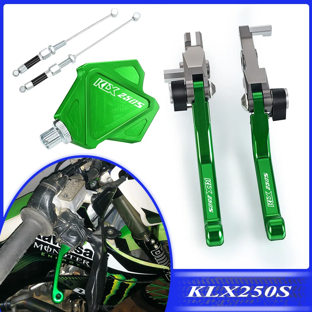 Dirt Bike Brake Clutch Levers Stunt Clutch Easy Pull Cable System Set For Kawasaki KLX250S KLX250 KLX 250 S 2008-2018 2019 2020
Dirt Bike Brake Clutch Levers Stunt Clutch Easy Pull Cable System Set For Kawasaki KLX250S KLX250 KLX 250 S 2008-2018 2019 2020