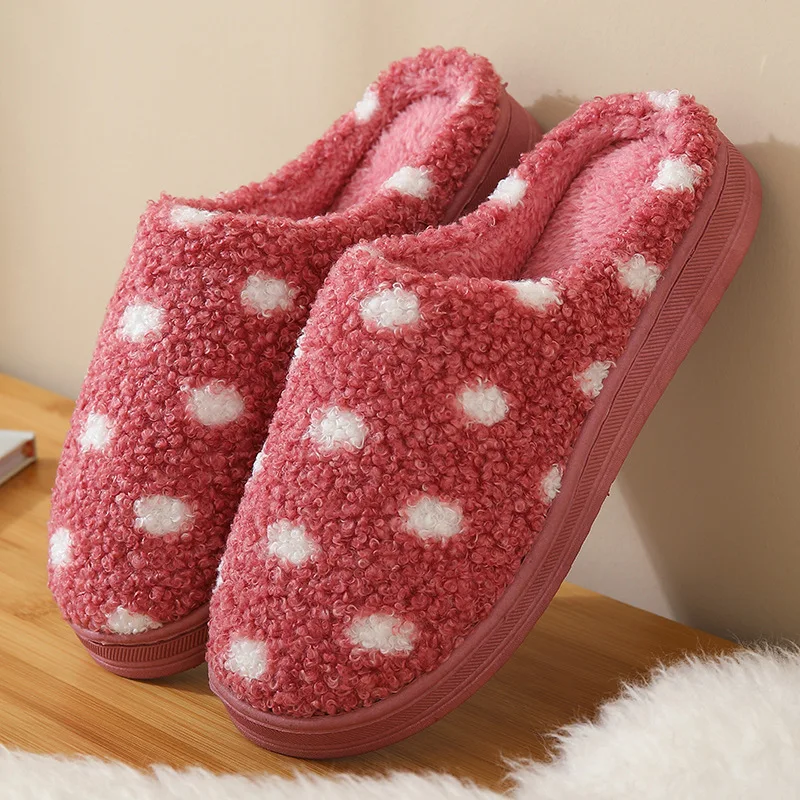 Ploka Dots Home Slipper Winter Women Indoor Flat Shoes Couple House Cute Indoor Slipper FD1040
Ploka Dots Home Slipper Winter Women Indoor Flat Shoes Couple House Cute Indoor Slipper FD1040