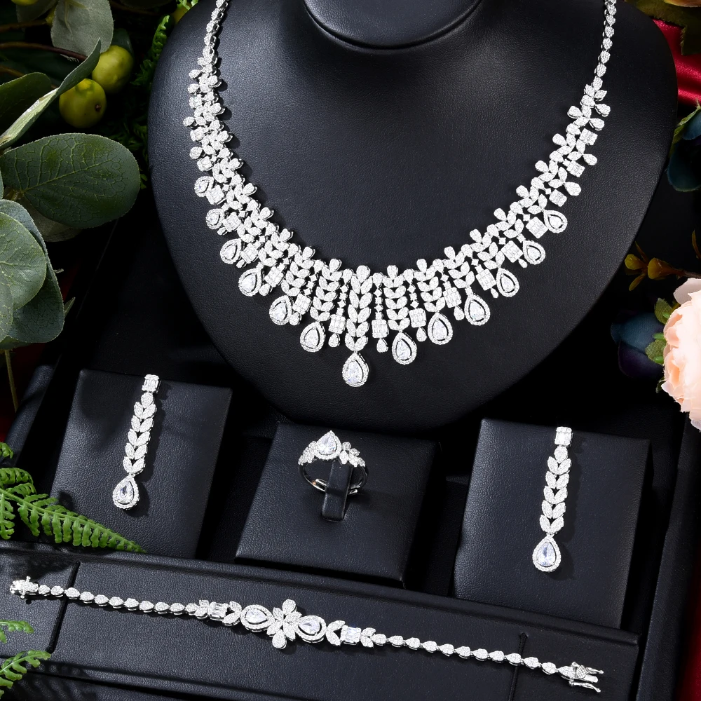 GODKI Dubai Exclusive High Quality Luxury Full Cubic Zirconia Jewelry 4PCS Set Female Elegant Accessories jewelry set for women
GODKI Dubai Exclusive High Quality Luxury Full Cubic Zirconia Jewelry 4PCS Set Female Elegant Accessories jewelry set for women