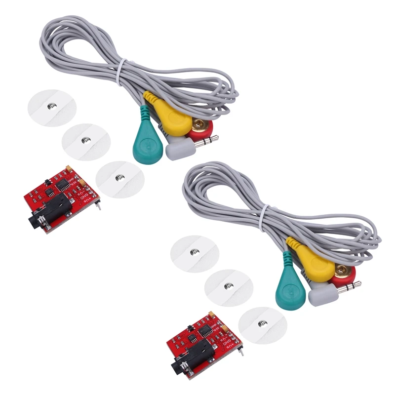 2X Muscle Signal Sensor Emg Sensor Controller Detects Muscle Activity For Arduino
2X Muscle Signal Sensor Emg Sensor Controller Detects Muscle Activity For Arduino