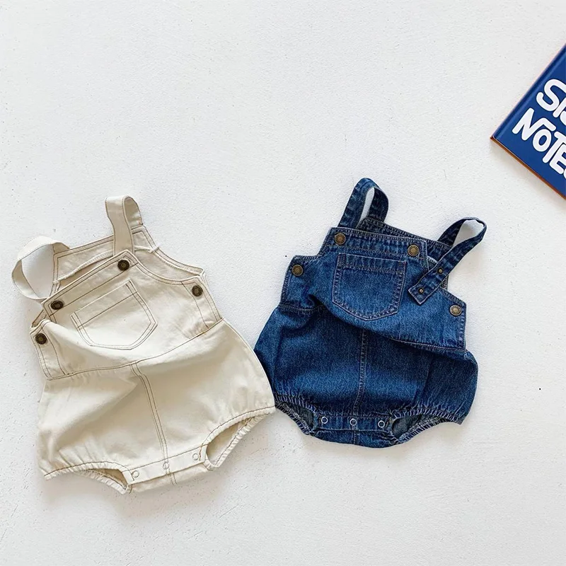 Summer Baby Rompers Suspenders Shorts Jumpsuit Infants Boy Girl Denim Rompers Newborn Clothes
Summer Baby Rompers Suspenders Shorts Jumpsuit Infants Boy Girl Denim Rompers Newborn Clothes