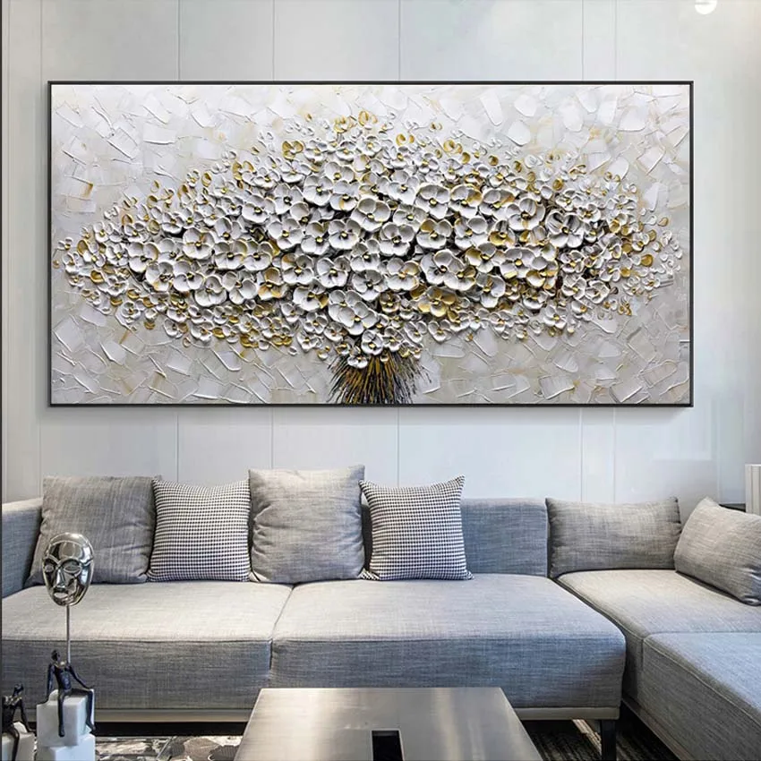 Abstract Flower Modern Oil Painting On Canvas Hand Painted For Hotel Dining Room Bedroom Wall Art Decoration No Framed
Abstract Flower Modern Oil Painting On Canvas Hand Painted For Hotel Dining Room Bedroom Wall Art Decoration No Framed