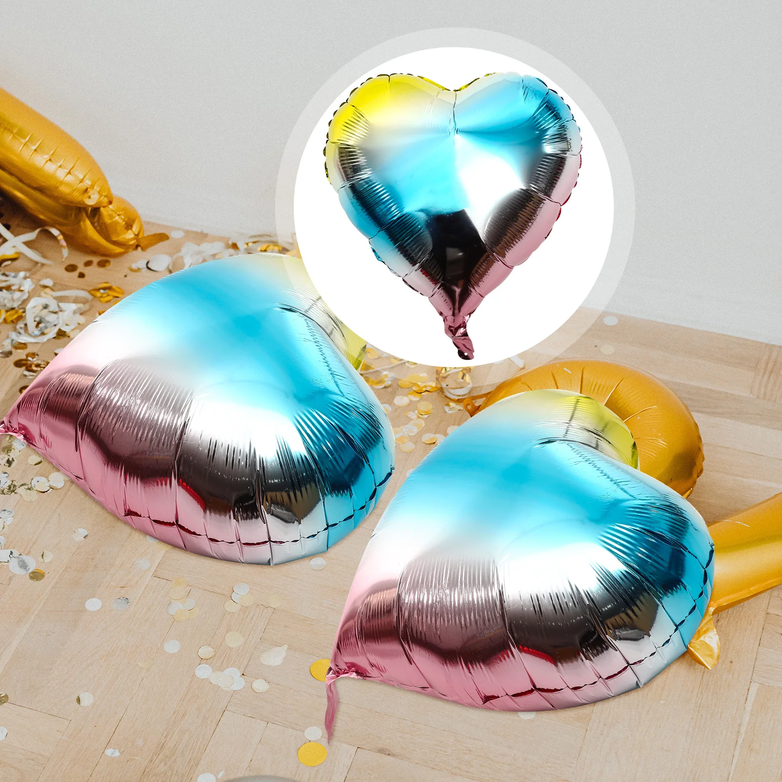 10 Pcs Balloon Metal Trim Heart Foil Aluminum Birthday Decoration Wedding Party Supplies Film Valentine's Balloons Bride
10 Pcs Balloon Metal Trim Heart Foil Aluminum Birthday Decoration Wedding Party Supplies Film Valentine's Balloons Bride