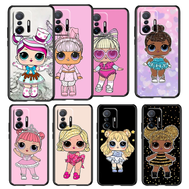 Cartoon L.O.L. SURPRISE Doll For Xiaomi 11 11T 10T Note 10 Mi 9T Ultra Pro Lite 5G Funda Silicone Soft TPU Black Phone Case Capa
Cartoon L.O.L. SURPRISE Doll For Xiaomi 11 11T 10T Note 10 Mi 9T Ultra Pro Lite 5G Funda Silicone Soft TPU Black Phone Case Capa