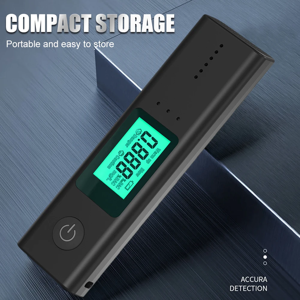 Portable Car Alcohol Tester High Precision Breathalyzer LCD Display Non-Contact Alcohol Detection Device Auto Electronics
Portable Car Alcohol Tester High Precision Breathalyzer LCD Display Non-Contact Alcohol Detection Device Auto Electronics