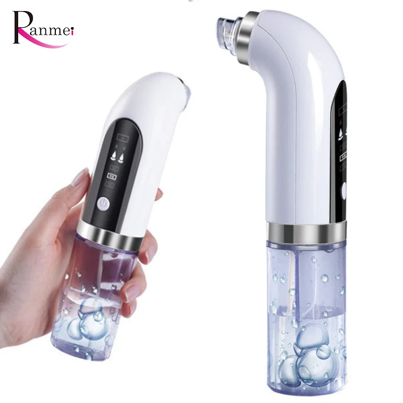 Electric Small Bubble Blackhead Remover USB Rechargeable Water Cycle Pore Acne Pimple Removal Vacuum Suction Facial Cleaner Tool
Electric Small Bubble Blackhead Remover USB Rechargeable Water Cycle Pore Acne Pimple Removal Vacuum Suction Facial Cleaner Tool