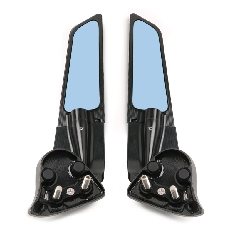Motorcycle Rearview Mirrors Wind Wing Adjustable Rotating Side Mirrors for Yamaha YZF R1 2020 2021 2022 R1 Black
Motorcycle Rearview Mirrors Wind Wing Adjustable Rotating Side Mirrors for Yamaha YZF R1 2020 2021 2022 R1 Black