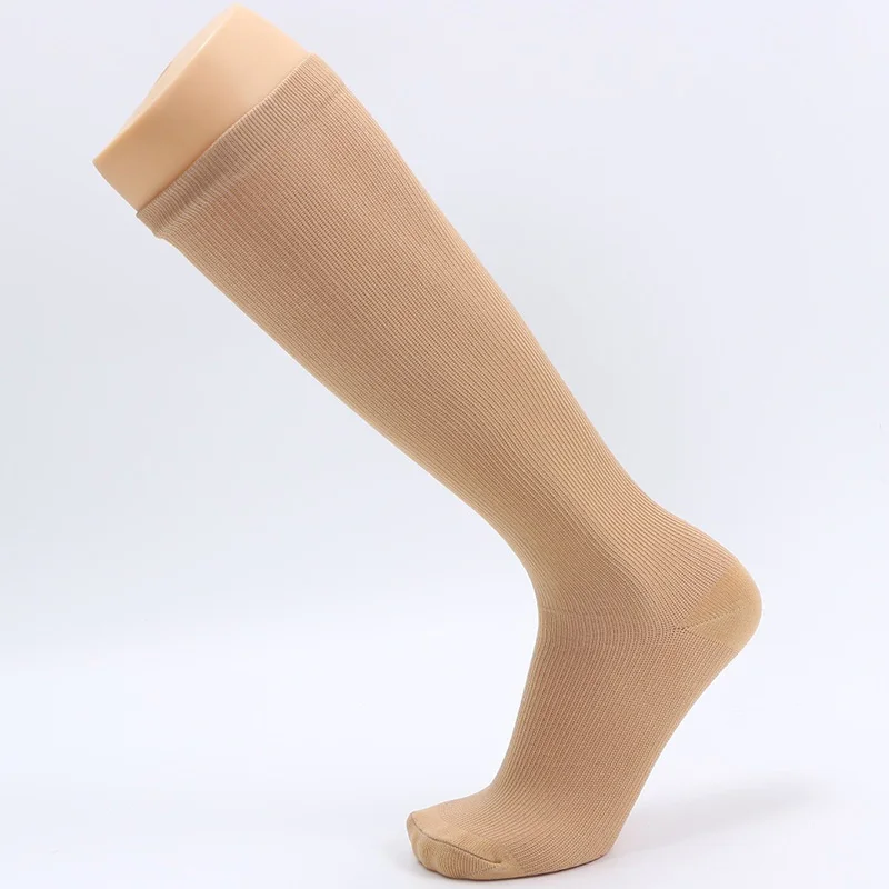 

Men Women Long Stretchy Compression Knee Socks Blood Circulation Stocking Durable Fat Burn Leg Slimming Socks Meias Calcetines