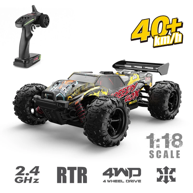 Полноразмерный Радиоуправляемый автомобиль 4WD, 2,4 ГГц, 1:18, высокоскоростной внедорожник, профессиональное соревнование, дрифт, скалолазани...
Полноразмерный Радиоуправляемый автомобиль 4WD, 2,4 ГГц, 1:18, высокоскоростной внедорожник, профессиональное соревнование, дрифт, скалолазани...