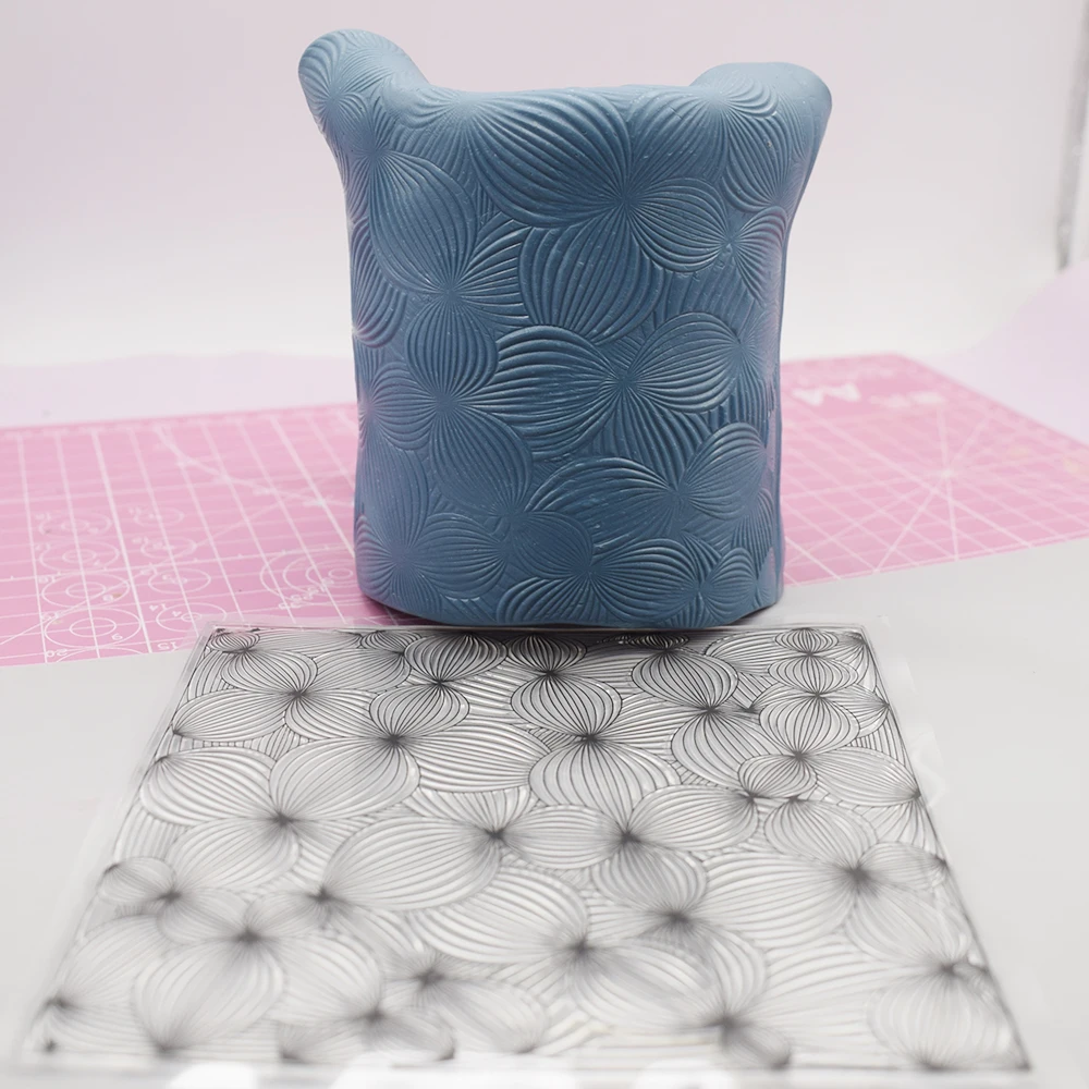 Polymer Clay Texture Stamps Sheet Silicone Clear Stamp Mat Flower Patel Pattern Rubber Stamps Seal Press Emboss DIY Clay Earring
Polymer Clay Texture Stamps Sheet Silicone Clear Stamp Mat Flower Patel Pattern Rubber Stamps Seal Press Emboss DIY Clay Earring