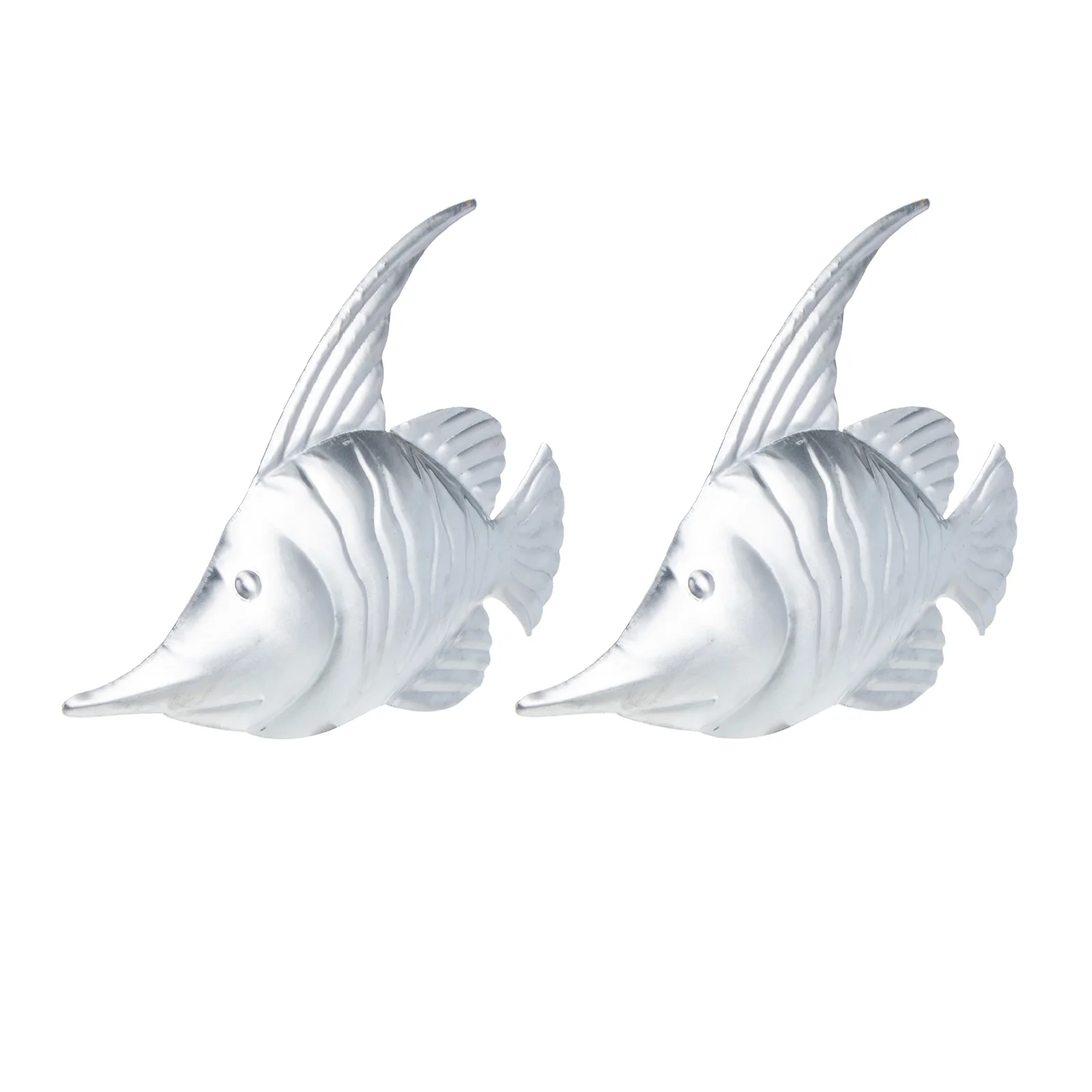 2Pcs Metal Fish Wall Hanging Beach Seaside Wall Decoration Beach Wall Sculpture Swimming Pool Decor Beach Theme Wall Decorations
2Pcs Metal Fish Wall Hanging Beach Seaside Wall Decoration Beach Wall Sculpture Swimming Pool Decor Beach Theme Wall Decorations