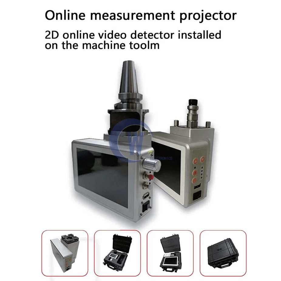 Micron-scale online measurement projector electrode correction EDM microscope 100-150 times detection interface ER/3R/Bt30/Bt40
Micron-scale online measurement projector electrode correction EDM microscope 100-150 times detection interface ER/3R/Bt30/Bt40