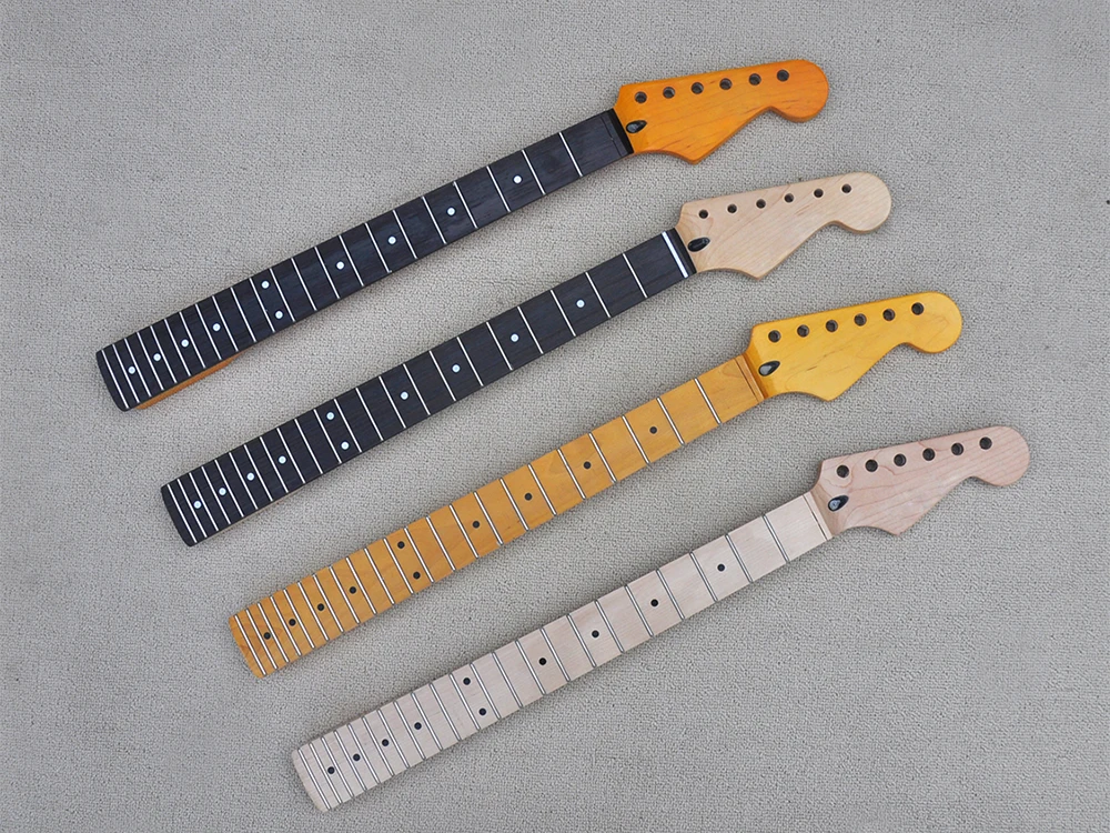 Шейка для электрогитары «сделай сам», 6 струн, с 22 ладами, подставка из палисандра/клена 
Шейка для электрогитары «сделай сам», 6 струн, с 22 ладами, подставка из палисандра/клена