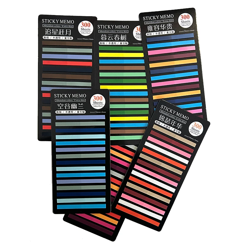 300Pcs Per Pack Sticky Color Transparent Memo Pad Paper Marker Read index stickers Color mark Note waterproof message 13*6MM
300Pcs Per Pack Sticky Color Transparent Memo Pad Paper Marker Read index stickers Color mark Note waterproof message 13*6MM