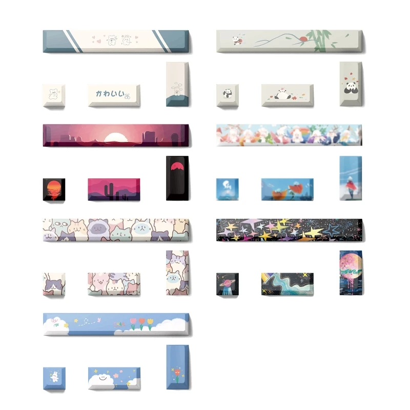 4 Keys Cherry Profile Keycaps PBT Dye Subbed Keycaps SPACE ESC ENTER for cherry MX Mechanical Keyboard Personalized DIY
4 Keys Cherry Profile Keycaps PBT Dye Subbed Keycaps SPACE ESC ENTER for cherry MX Mechanical Keyboard Personalized DIY