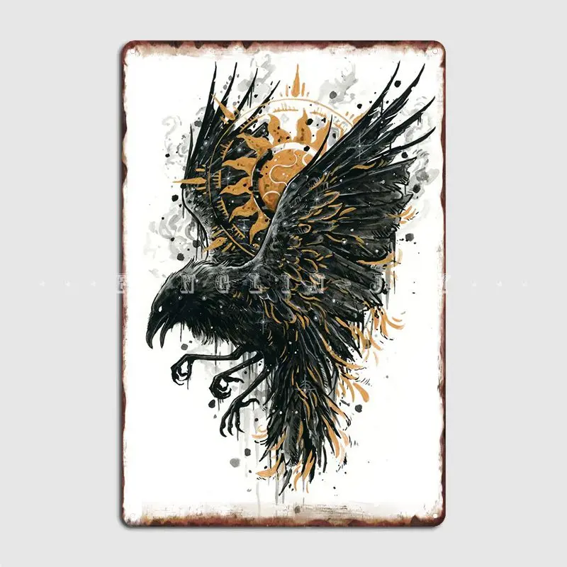 Three Legged Crow Poster Metal Plaque Club Home Living Room Customize Plaques Tin Sign Posters
Three Legged Crow Poster Metal Plaque Club Home Living Room Customize Plaques Tin Sign Posters