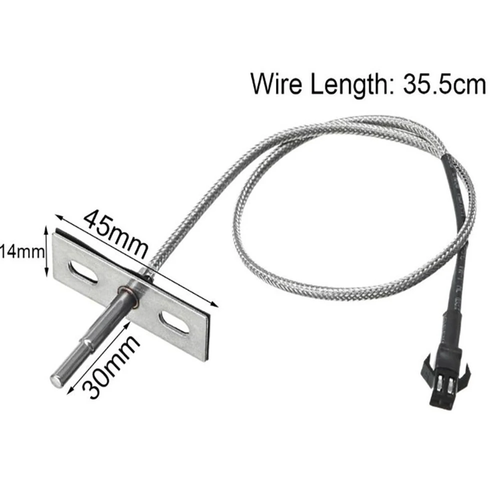 Temperature Probe Thermometer Probe Cooking Oven Temperature Meter Probe Black Sliver Temperature Sensor Probe
Temperature Probe Thermometer Probe Cooking Oven Temperature Meter Probe Black Sliver Temperature Sensor Probe