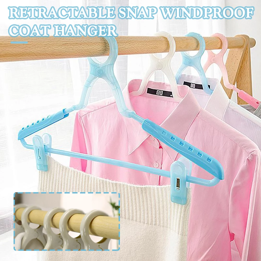 5Pcs Portable Clothes Hanger Automatic Buckle Coat Plastic Hangers Hook Household Kids Adult Clothing Organizer Garment Rack
5Pcs Portable Clothes Hanger Automatic Buckle Coat Plastic Hangers Hook Household Kids Adult Clothing Organizer Garment Rack
