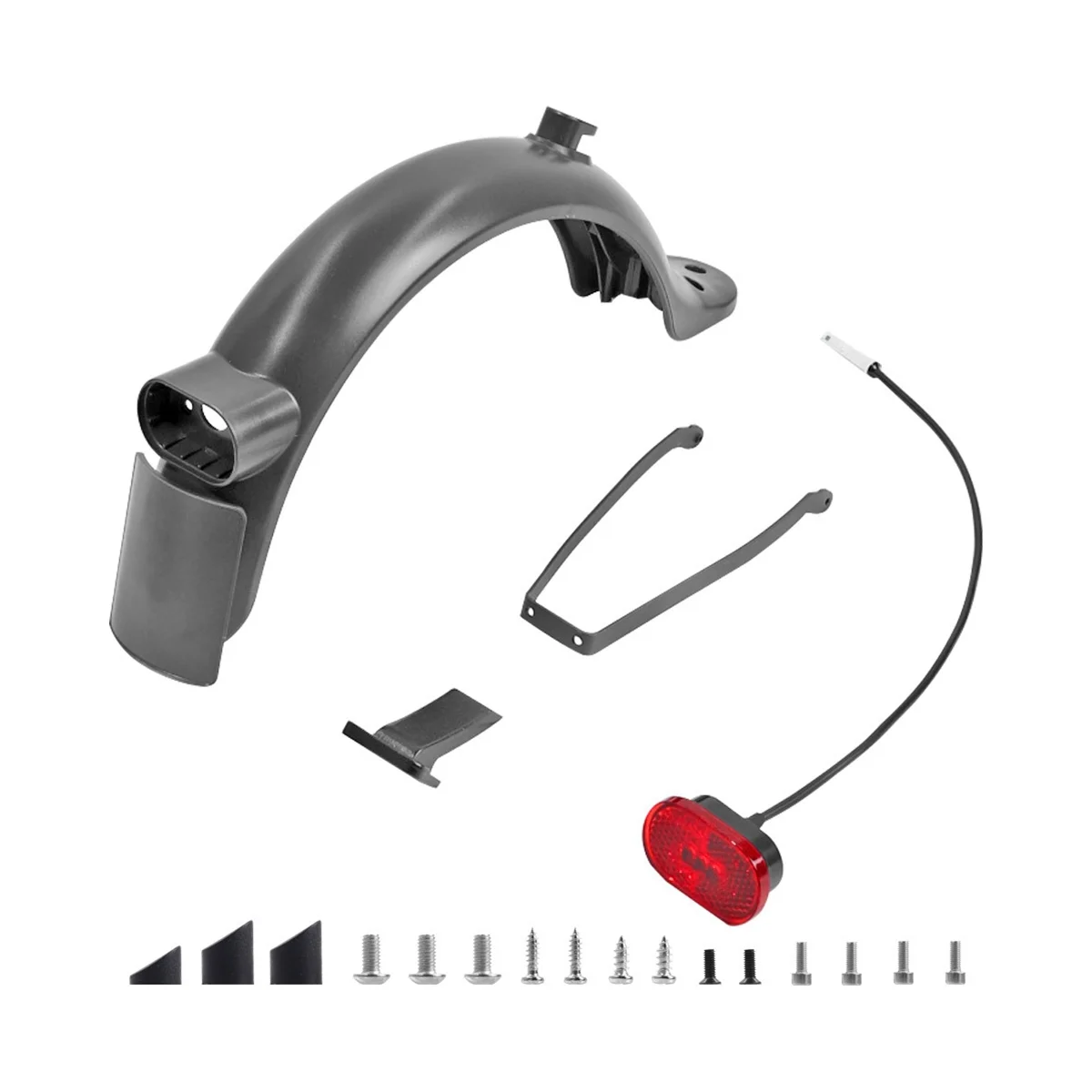 For Xiaomi M365 Pro2 1S MI3 Electric Scooter Rear Fender Set Bracket Taillight Accessories,Black
For Xiaomi M365 Pro2 1S MI3 Electric Scooter Rear Fender Set Bracket Taillight Accessories,Black