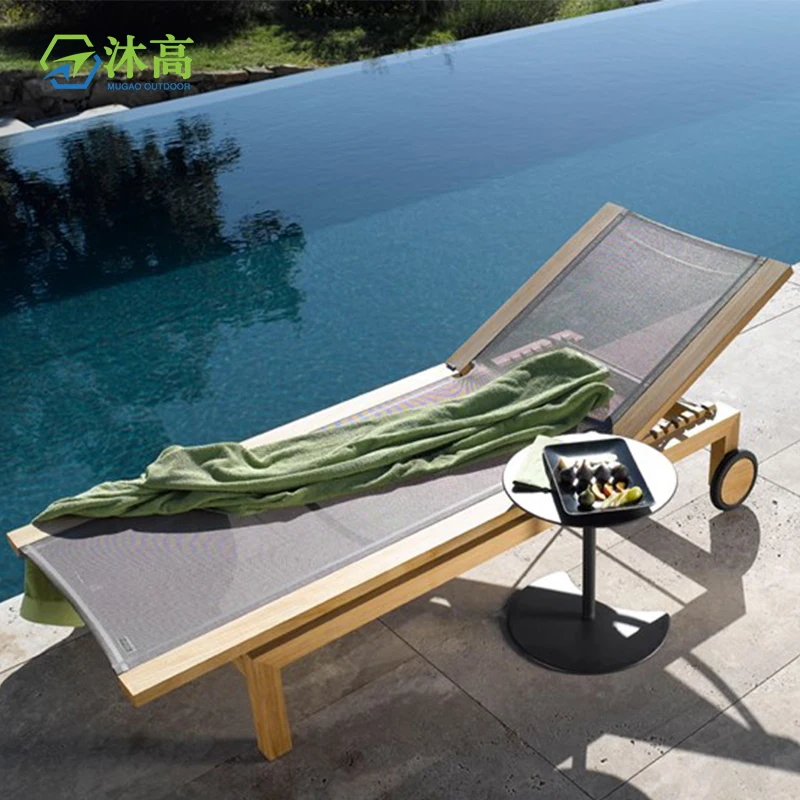 Luxury Beach Resort Furniture Wooden Beach Bed Teak Garden Furniture Teak Sun Bed Outdoor Unique Chaise Lounge Chairs
Luxury Beach Resort Furniture Wooden Beach Bed Teak Garden Furniture Teak Sun Bed Outdoor Unique Chaise Lounge Chairs