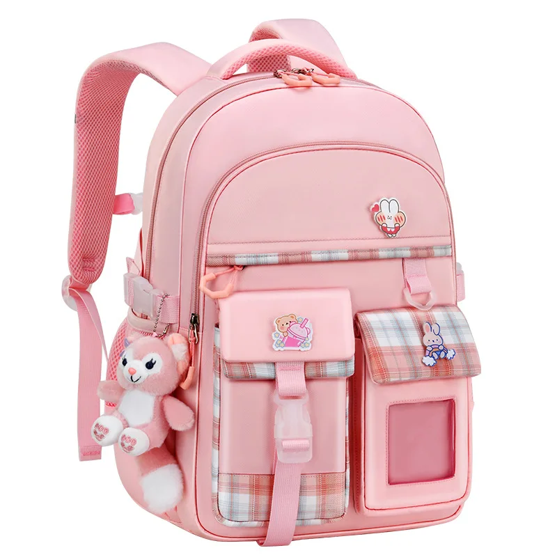 Cute Grid Children Schoolbags for Girls Student Computer Waterproof Travel Bag Laptop Backpack Light Weight Reduction Mochila
Cute Grid Children Schoolbags for Girls Student Computer Waterproof Travel Bag Laptop Backpack Light Weight Reduction Mochila