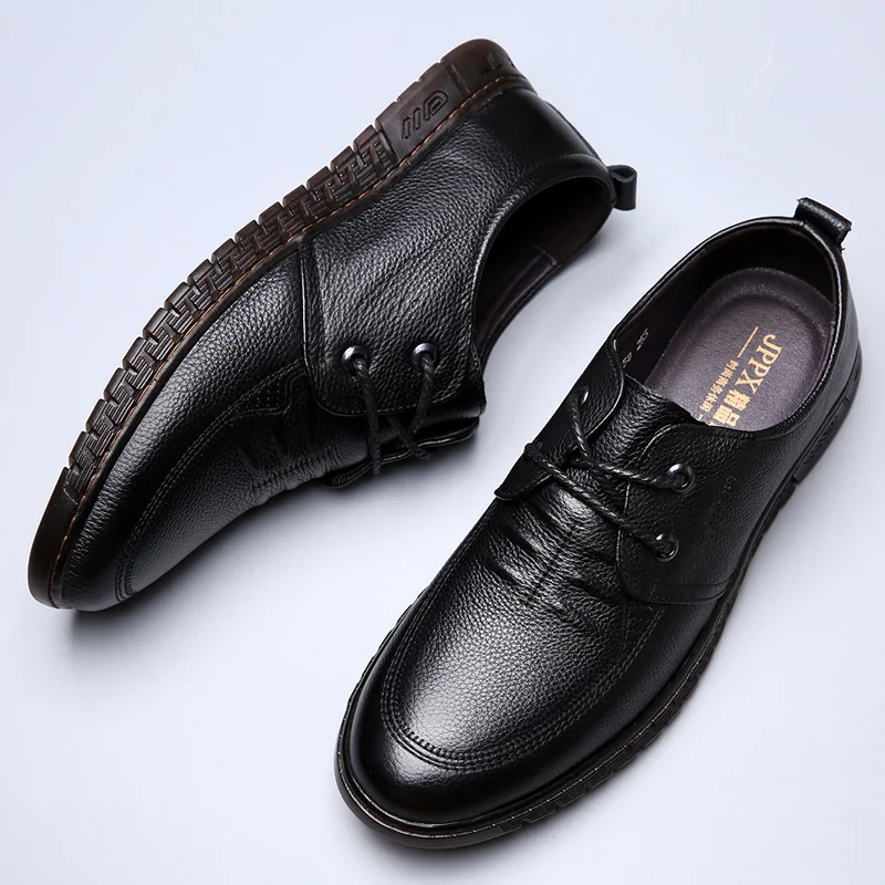 Genuine Leather Mens Business Casual Shoes Men's Leather Formal Casual Shoes Soft-Soled Non-Slip Breathable All-Match Footwear %
Genuine Leather Mens Business Casual Shoes Men's Leather Formal Casual Shoes Soft-Soled Non-Slip Breathable All-Match Footwear %