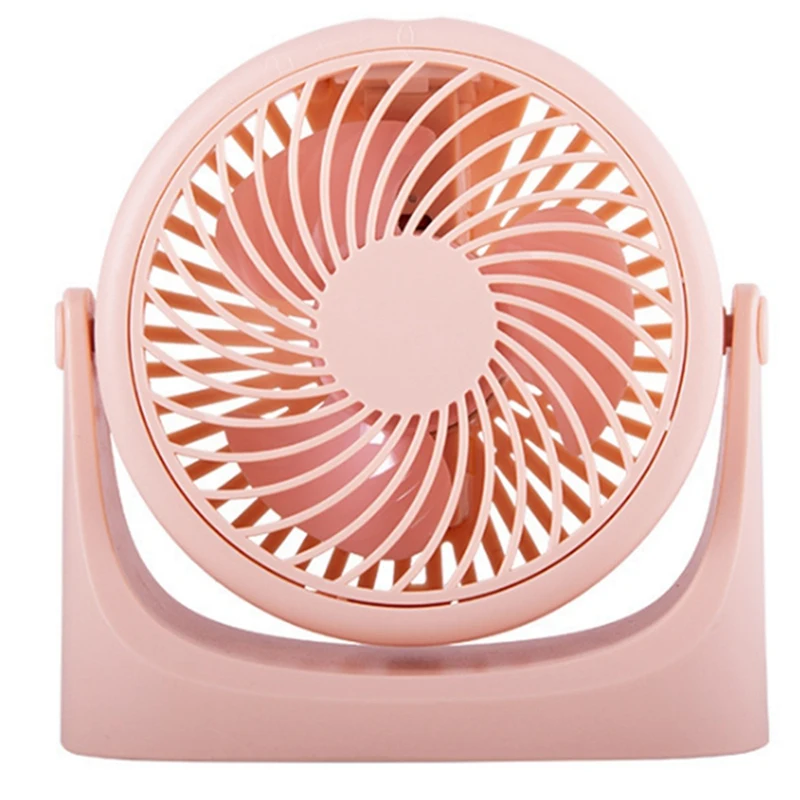 

Battery Operated Fan, Small Table Fan with Strong Airflow Quiet Operation Portable Fan Speed Adjustable Head Rotatable