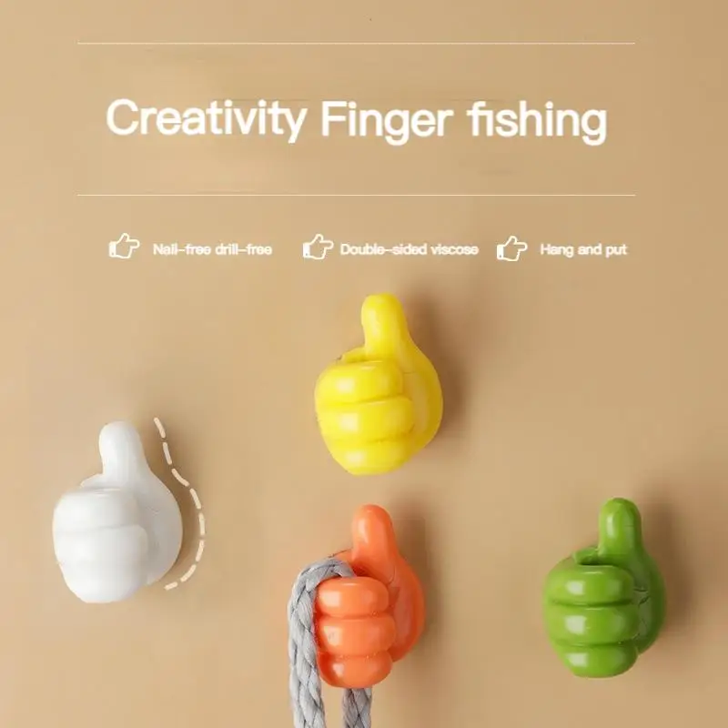 6/10pcs Kitchen Wall Storage Rack Creative Thumb Hooks Multi-Purpose Data Cable Organizer Hangers Self-Adhesive Key Towel Hanger
6/10pcs Kitchen Wall Storage Rack Creative Thumb Hooks Multi-Purpose Data Cable Organizer Hangers Self-Adhesive Key Towel Hanger