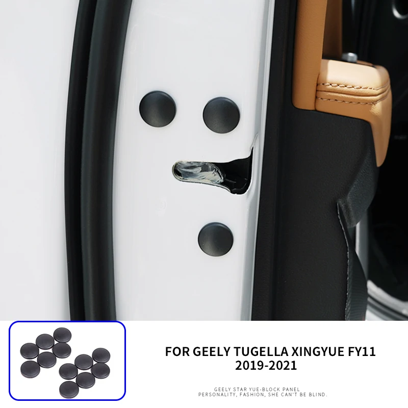 For Geely Tugella Xingyue FY11 2020 - 2022 Car Door Lock Screw Protection Protector Sticker Covers
For Geely Tugella Xingyue FY11 2020 - 2022 Car Door Lock Screw Protection Protector Sticker Covers