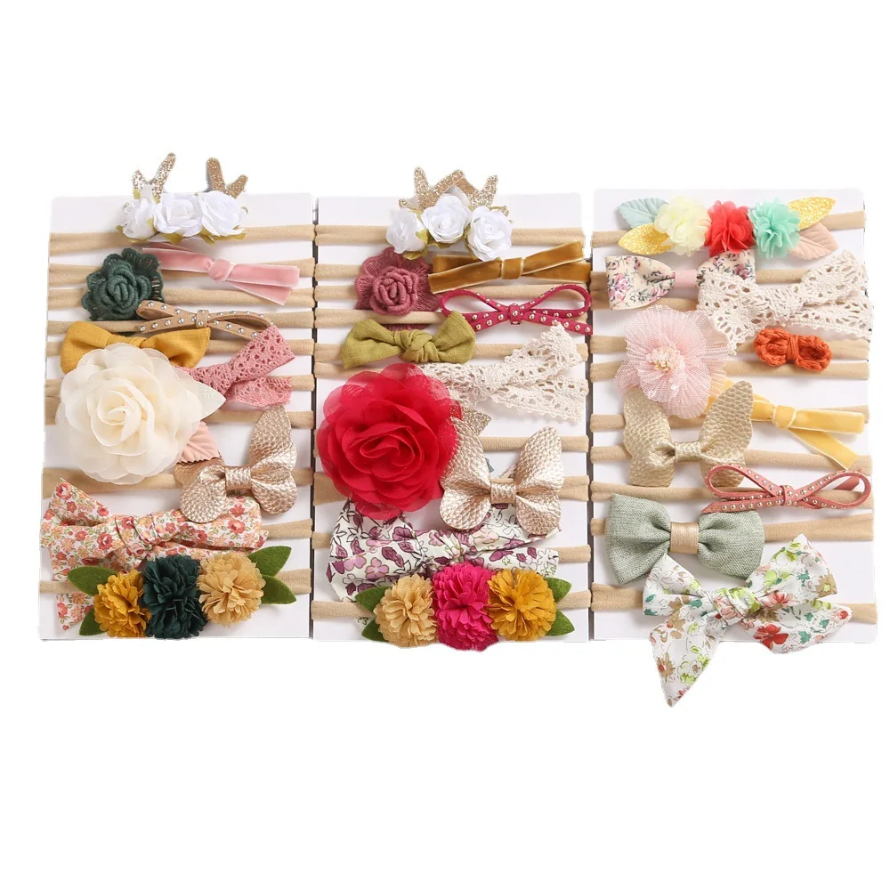 2022 New Children's Head Ornaments Bow Flower Baby Fine Hair Band Flesh Color Baby Soft Hair Ring 10-Piece Set Head Bands
2022 New Children's Head Ornaments Bow Flower Baby Fine Hair Band Flesh Color Baby Soft Hair Ring 10-Piece Set Head Bands