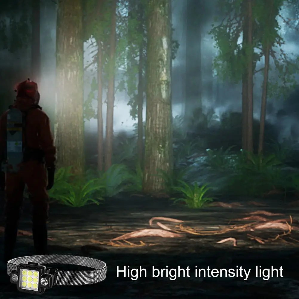 Night Fishing Headlight Universal 5 Modes Adjustable Lightweight High Lumens COB Night Running Headlamp for Camping
Night Fishing Headlight Universal 5 Modes Adjustable Lightweight High Lumens COB Night Running Headlamp for Camping