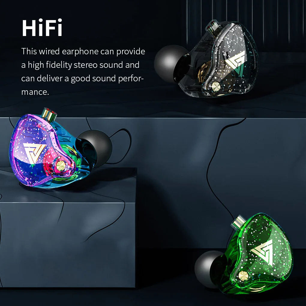 QKZ Wired Earphone In-ear Type Gaming Headphone Detachable HiFi Stereo Sound Headset with Microphone Black
QKZ Wired Earphone In-ear Type Gaming Headphone Detachable HiFi Stereo Sound Headset with Microphone Black