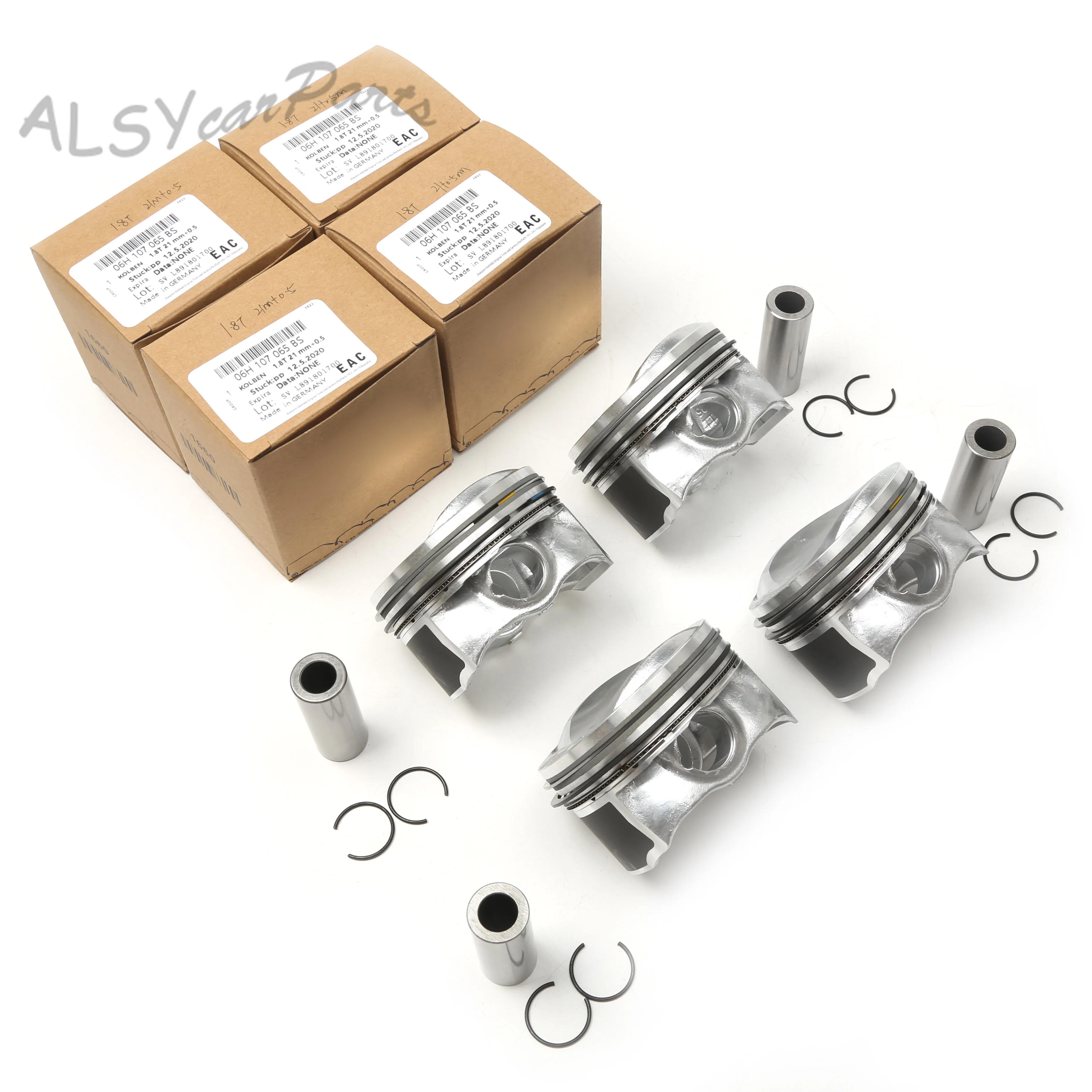 1.8T Φ21MM 06H 107 065 BS Pistons & Rings 82.5MM +0.5MM For VW Passat CC Golf MK6 Passat B6 Audi A3 A4 A5 TT Skoda Superb CDAA
1.8T Φ21MM 06H 107 065 BS Pistons & Rings 82.5MM +0.5MM For VW Passat CC Golf MK6 Passat B6 Audi A3 A4 A5 TT Skoda Superb CDAA