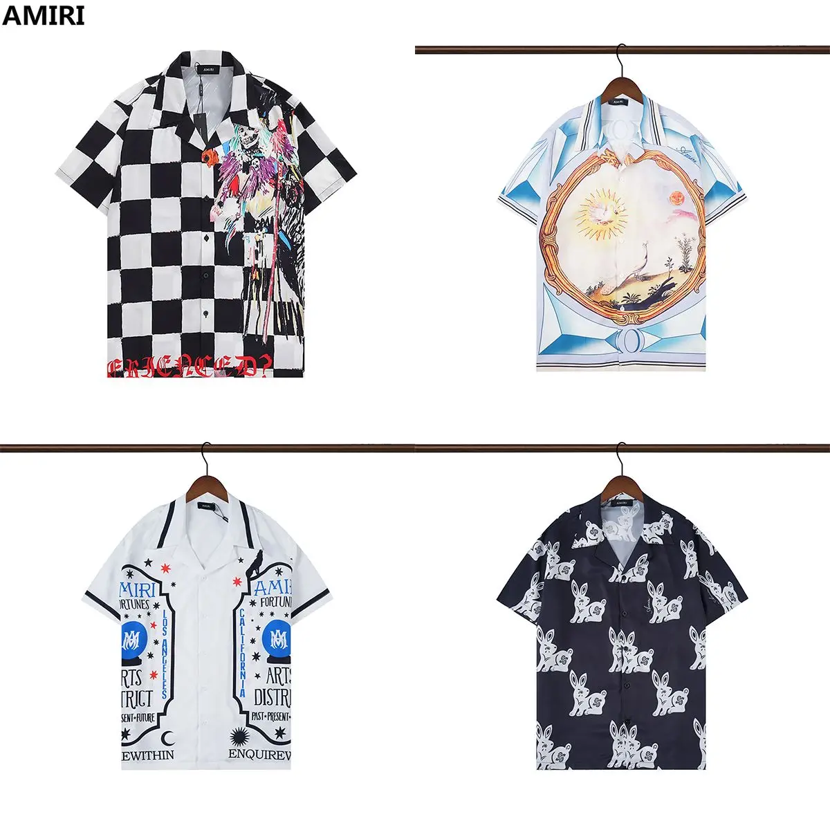 AM 2023 New Year of the Rabbit Crane Full Print Casual Shirt Short Sleeve T-shirt for Men and Women
AM 2023 New Year of the Rabbit Crane Full Print Casual Shirt Short Sleeve T-shirt for Men and Women