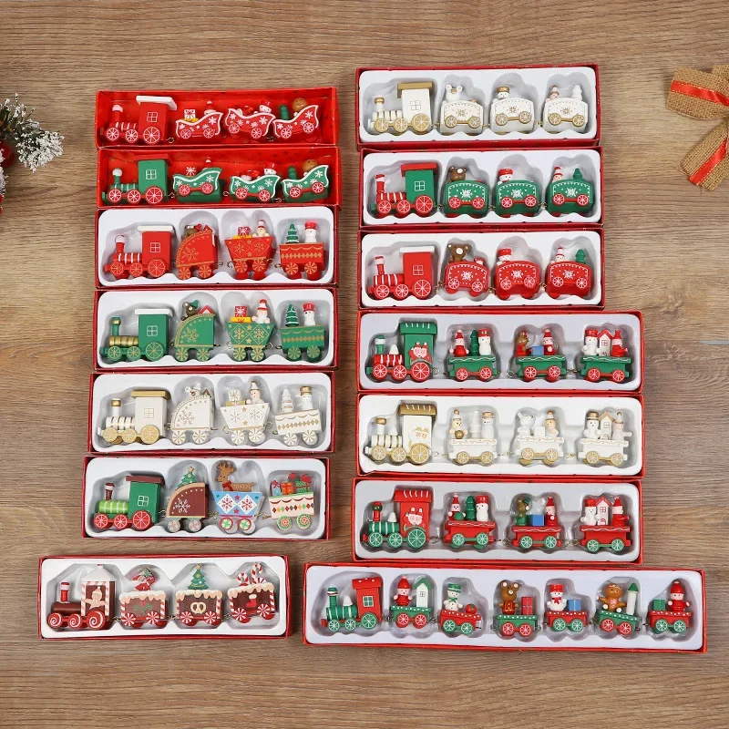 Now Wooden Train Christmas Ornament Merry Christmas Decoration for Home Decor Xmas Gifts Noel Natal Navidad Happy New Year Decor
Now Wooden Train Christmas Ornament Merry Christmas Decoration for Home Decor Xmas Gifts Noel Natal Navidad Happy New Year Decor