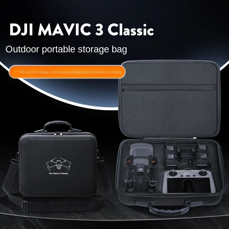 Suitable for DJI Mavic 3 Classic Drone Complete Accessory Box Portable Diagonal Straddle Bag, DJI Mavic3Classic Storage Bag
Suitable for DJI Mavic 3 Classic Drone Complete Accessory Box Portable Diagonal Straddle Bag, DJI Mavic3Classic Storage Bag