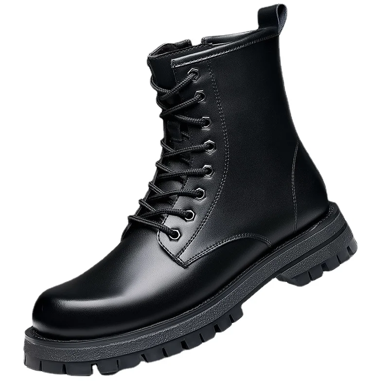 Boots Martens for Men Autumn/winter 2022 New Leather British High Top Black Versatile Work Retro Chic Motorcycle Leather Boots
Boots Martens for Men Autumn/winter 2022 New Leather British High Top Black Versatile Work Retro Chic Motorcycle Leather Boots