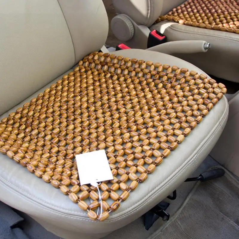 Beaded Seat Covers For Cars Cooling Wooden Bead Seat Cushion Breathable Cushion Supports For Office Cars Long Trips Wheelchair
Beaded Seat Covers For Cars Cooling Wooden Bead Seat Cushion Breathable Cushion Supports For Office Cars Long Trips Wheelchair